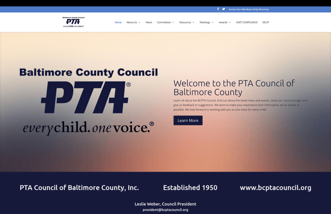 Websites & nonprofit support